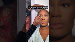 Eye brow tutorial abujamakeupartist makeup makeuptutorial makeuptips eyebrowtutorial [upl. by Ahsikat776]