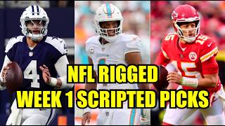 NFL Week 1 Scripted Picks [upl. by Wiles]