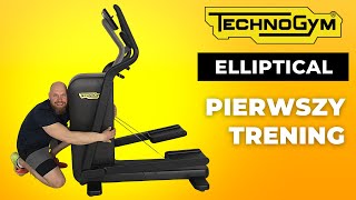 TECHNOGYM ELLIPTICAL  PIERWSZE WRAŻENIA Z TRENINGU [upl. by Ariaec]