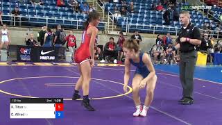 2018 USMCUSAW Cadet amp Junior Women FS NationalsJunior Women 112 Consi Of 32 2  Kylie Titus CA [upl. by Callas]