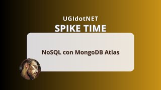 NoSQL con MongoDB Atlas [upl. by Arannahs]