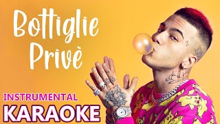 Sfera Ebbasta BOTTIGLIE PRIVÈ Karaoke  Instrumental [upl. by Atrice554]