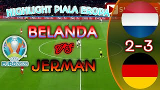 Hasil piala eropa terbaru  BELANDA vs JERMAN terbaru  hasil bola tadi malam [upl. by Akvir547]