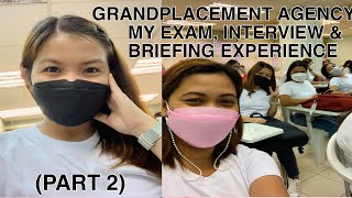 MY EXAM INTERVIEW amp BRIEFING EXPERIENCE  MYREEN VLOG [upl. by Lasyrc]