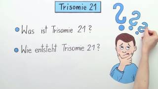 TRISOMIE 21  ERBKRANKHEIT DOWNSYNDROM  Biologie  Genetik und Entwicklungsbiologie [upl. by Bilac]