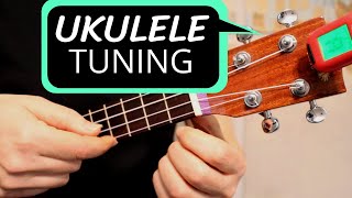 Ukulele TUNING for beginners  EASY comprehensive guide  TIPS to stay in tune [upl. by Benito]