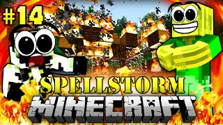 Romans Haus brennt D  Minecraft Spellstorm 014 DeutschHD [upl. by Hooper]