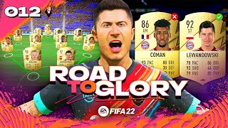 FIFA 22 ROAD TO GLORY 12  I got 92 LEWANDOWSKI and hesGREAT [upl. by Danya]