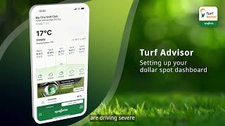 Turf Advisor App  Setting up your dollar spot dashboard [upl. by Papert504]