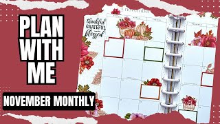 November Monthly in my Social Media Planner [upl. by Ztnahc]