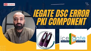 ICEGATE PKI not found resolve  No PKI applet found [upl. by Craggy]