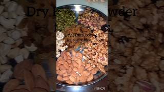 Dry fruits powder for babies and toddlers youtube youtubeshortsshorts babyfood dryfruitpowder [upl. by Shannan498]