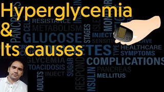 Hyperglycemia and its causes [upl. by Llenaej]