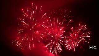 Feuerwerk zum Weinfest in BernkastelKues am 02092017 [upl. by Monetta796]