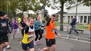 Leicester half marathon and 10km run with a bunch of legends [upl. by Nnyla125]