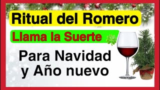 Ritual Bendicion Del Romero Para Navidad y Año Nuevo vannesaom [upl. by Anneres]