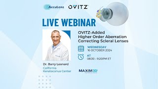 OVITZ HOA Correcting Lenses amp MAXIM3D Integration [upl. by Dobbins]