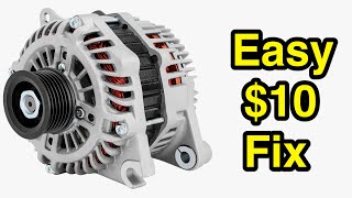 How to fix your car alternator cheap amp easy  DIY [upl. by Caresa]