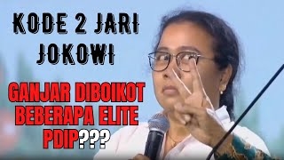 Kode 2 Jari Jokowi  Ganjar Diboikot Beberapa Elite PDIP Sendiri [upl. by Zealand934]