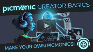 Picmonic Creator  Basics Tutorial [upl. by Tadio]