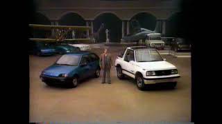 1989 Geo Metro amp Tracker quotA new GeoLogic eraquot TV Commercial [upl. by Rosemari]