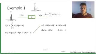 Sinais e Sistemas 29  Convolução e Resposta ao Impulso Tempo Discreto  Exemplo 1 [upl. by Llenej790]