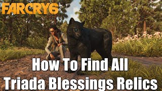 How To Find All Triada Blessings Relics And Get Oluso The Ghost Panther  Far Cry 6 [upl. by Leeda]