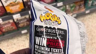 Wotsits crisps Ghostbusters Frozen Empire promotion 2024 [upl. by Lerim]