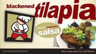 How to make Blackened Tilapia  Tilapia Recipes [upl. by Nosyerg]