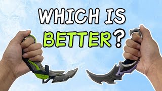 RGX Karamibit VS Reaver Karambit  Which is Better [upl. by Jocelyn]