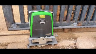 Centurion D6 Smart sliding gate motor installation in Randburg by Pottie 083 778 2288 [upl. by Rentschler]