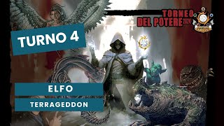 MTG PREMODERN TORNEO DEL POTERE 2024  TURNO 4  ELFO vs TERRAGEDDON [upl. by Seavir623]