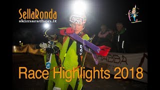 Sellaronda Skimarathon 2018  Race highlights [upl. by Ianahs]