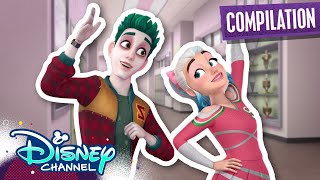 ZOMBIES The ReAnimated Series  The Best Zeddison Moments  Compilation  disneychannel [upl. by Hnao838]