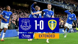 EXTENDED HIGHLIGHTS EVERTON 10 LEEDS UNITED [upl. by Nired655]