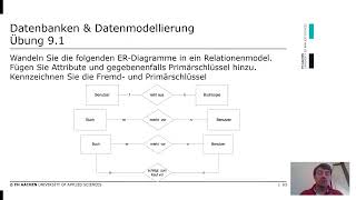 Datenmodellierung  Relationenmodell [upl. by Gayner]