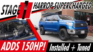 Harrop Supercharger Package Every Tundra Needs This [upl. by Esac]