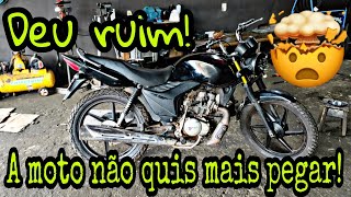 MOTO NÃO PEGA😤como descobrir e resolver o defeito fan125 [upl. by Inahc]