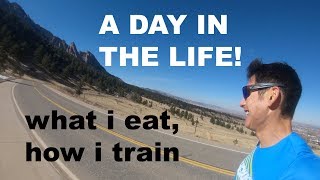 VLOGTRAINING FOR A 218 BOSTON MARATHON WHAT I EAT IN A DAY Sage Canaday [upl. by Eirovi348]