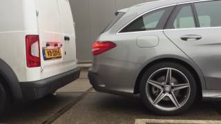 Parkeersensoren inbouw achterzijde Mercedes Cklasse  Pro Car Tuning [upl. by Verlee104]