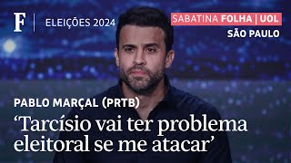 É melhor defender o banana sem falar do homem de ferro diz Marçal a Tarcísio em referência a Nunes [upl. by Piero]