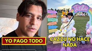 Chirstian Nodal explota y se defiende Yo siempre estoy para mi hija  Deja mal a Cazzu [upl. by Malsi]