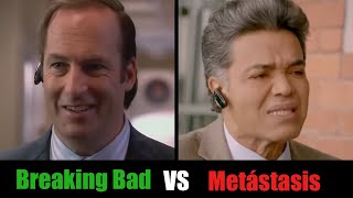 Metástasis vs Breaking Bad  Scene Comparison Part 3 [upl. by Arraeit]