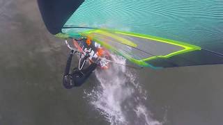 Windsurf Conche 2018  Strambata Power tentative [upl. by Teillo891]