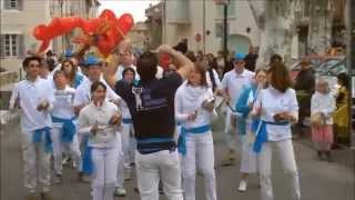 Carnaval Malemort Du Comtat Batucada Fan de Boucan 14 Mars 2015 [upl. by Eelik]