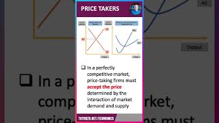 Price Takers  60 Second Economics  ALevel amp IB [upl. by Naghem]