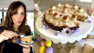 THE MYSTERIOUS SIMNEL CAKE WHATS GOING ON with THAT TOPPING amp HOW to MAKE IT [upl. by Nadine]