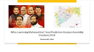 Who is winning maharashtra  Maharashtra Assembly Elections 2024 Seat Prediction mahayuti mva [upl. by Sivahc]