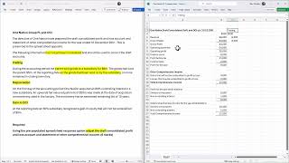 Q1 Group PL quot101quot Let me explain updating the prepopulated spread sheet [upl. by Axia407]