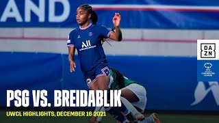 HIGHLIGHTS  Paris SaintGermain vs Breiðablik  UEFA Women’s Champions League 20212022 [upl. by Skipper]